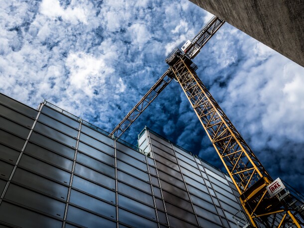 yellow-steel-crane-glass-wallpaper